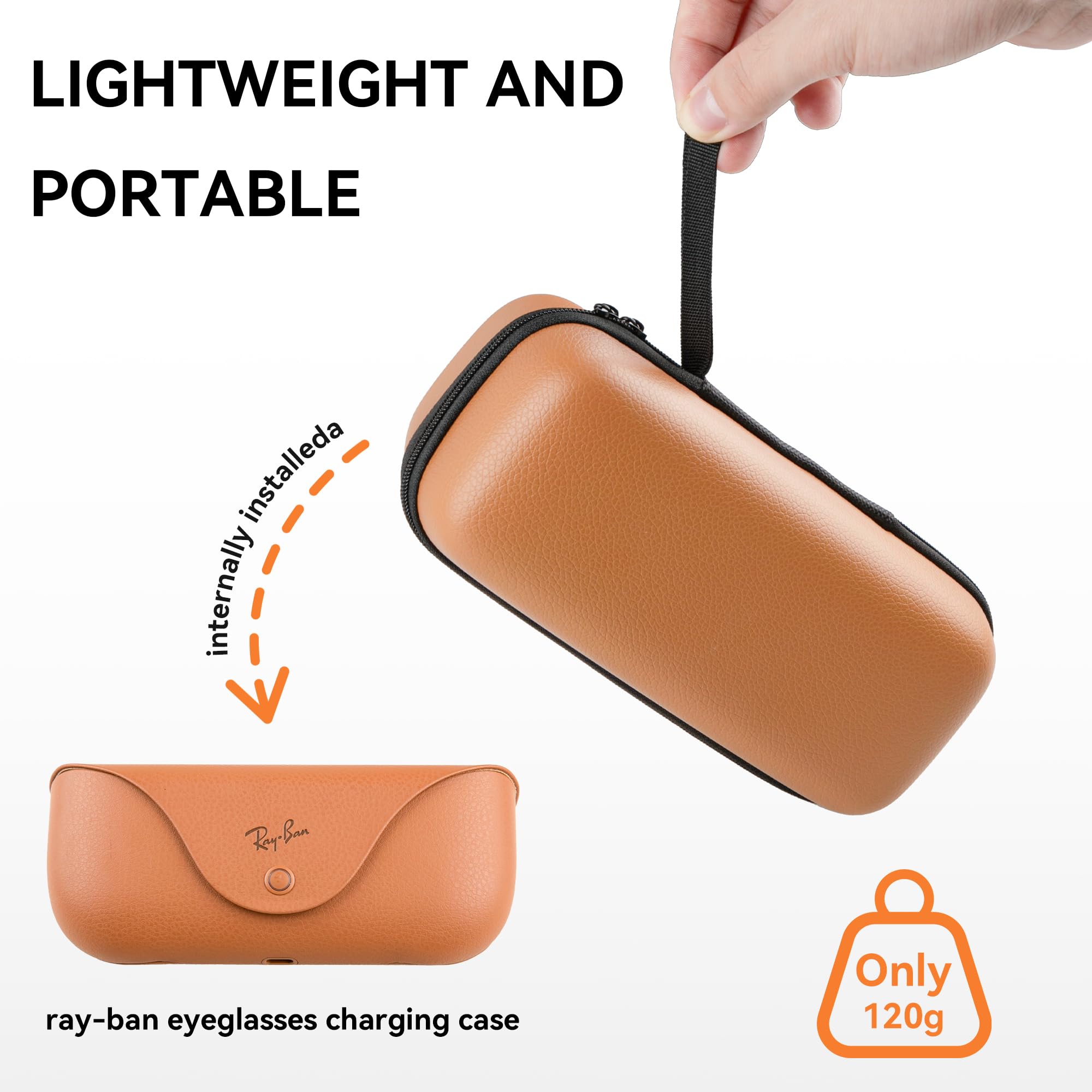 Seltureone Case Compatible with Ray-Ban Meta Wayfarer/Skyler